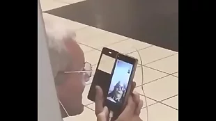 old man caught looking at naughty things online